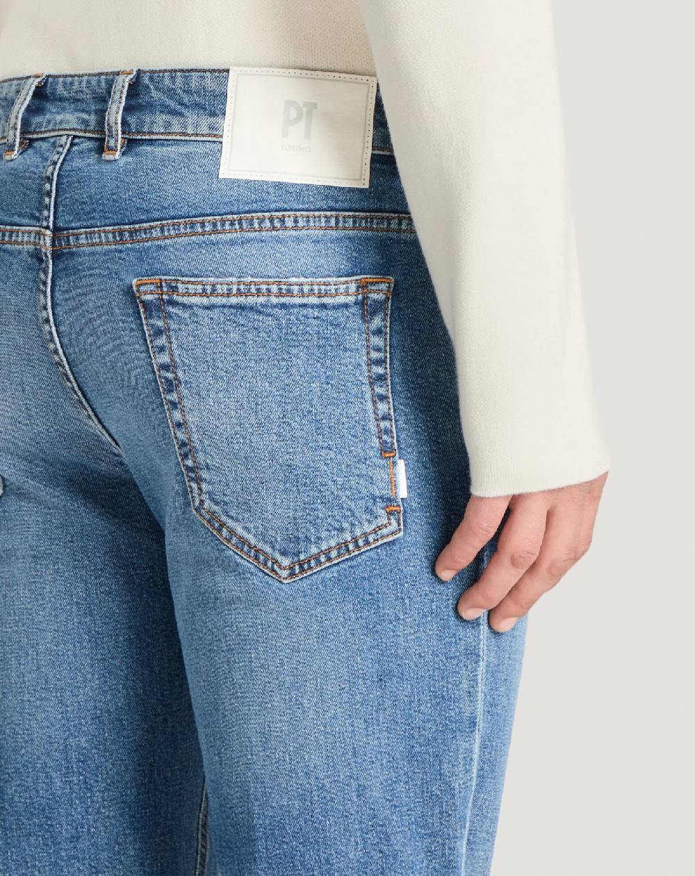 Pt Torino Jeans Reggae in denim recycled stretch Comprane uno, ottenene uno gratis