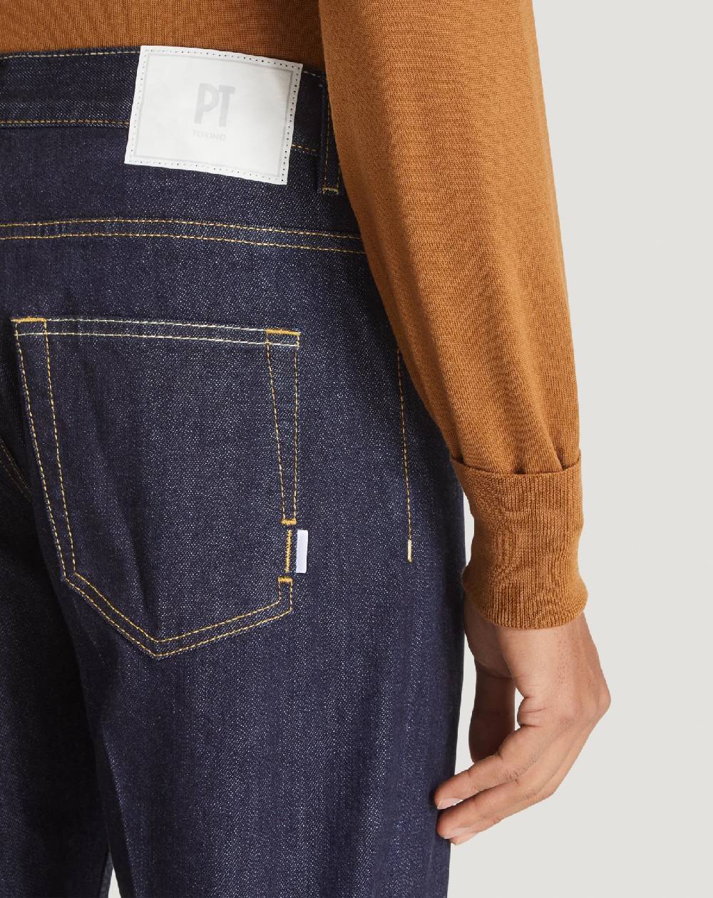 Pt Torino Jeans Dub in denim organico Super Saving Price