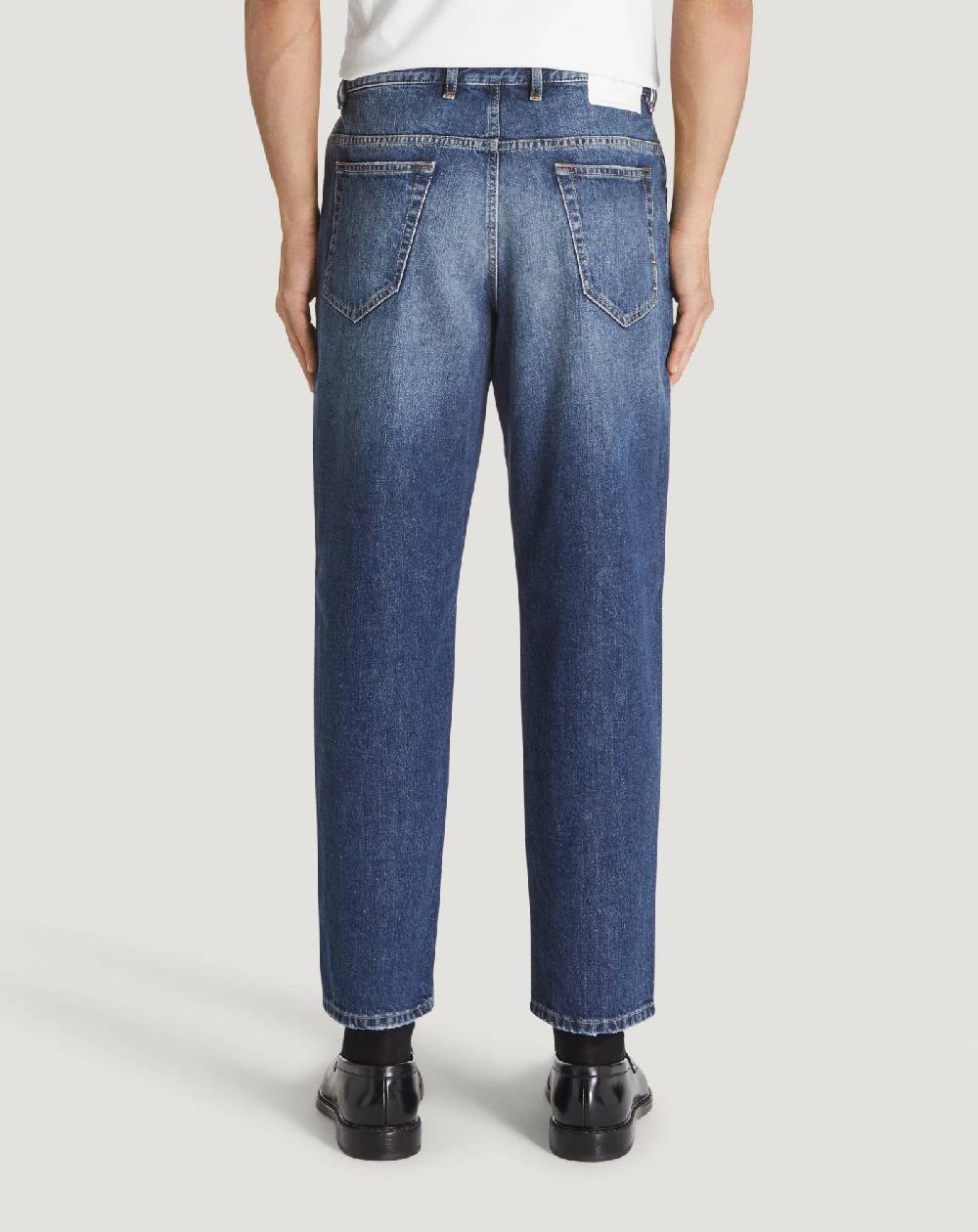 Pt Torino Jeans Rebel in denim vintage Ritorno libero
