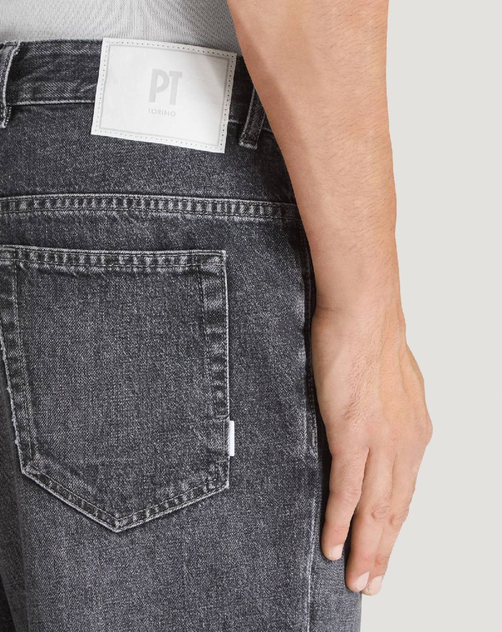 Pt Torino Jeans Rebel in denim vintage Rilascio limitato