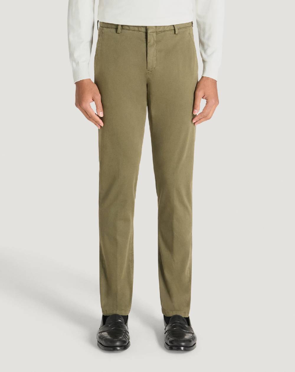 Pt Torino Pantaloni Wonder in satin stretch Ultimi tre giorni
