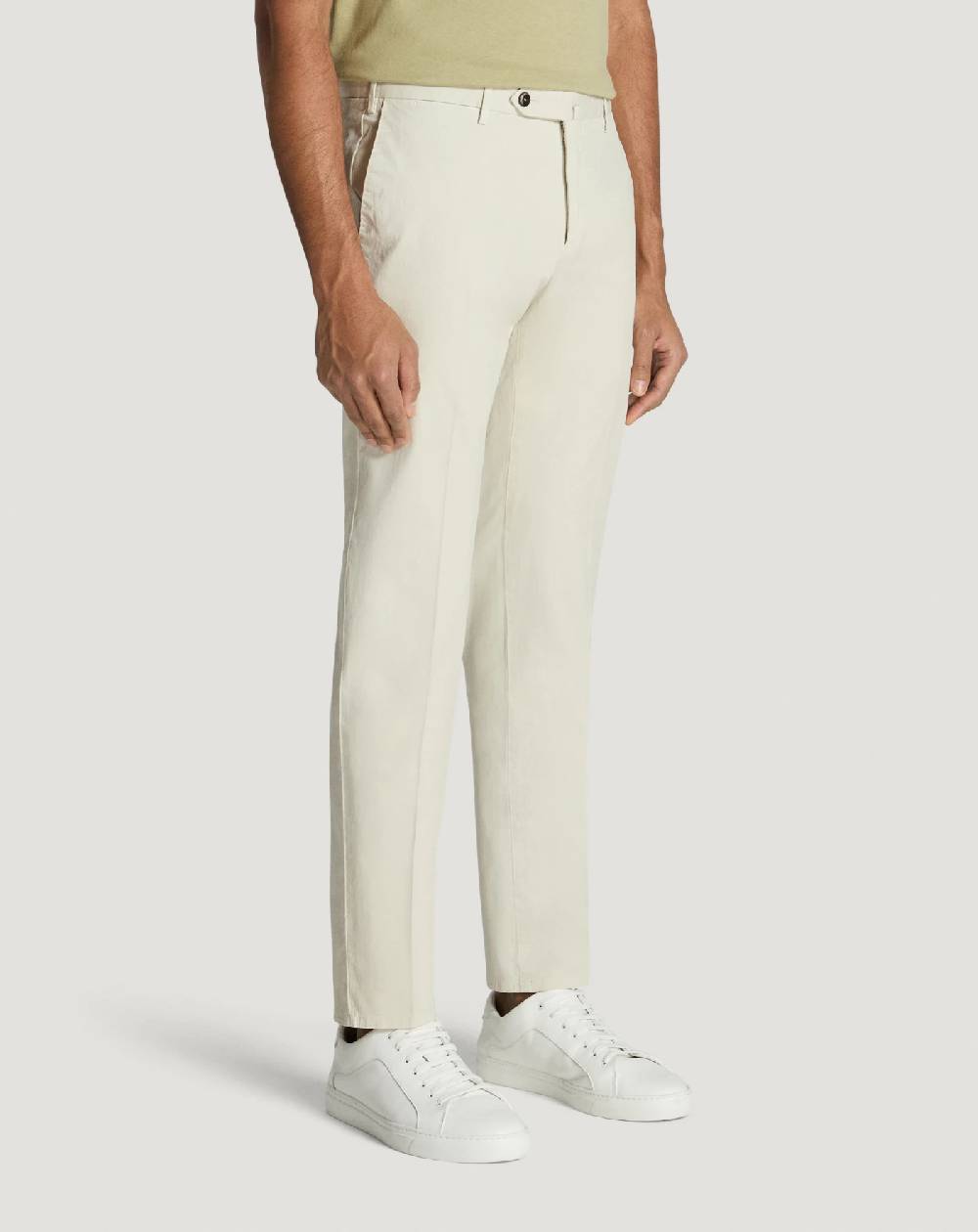 Pt Torino Pantaloni Slim in gabardina stretch Promozione temporanea