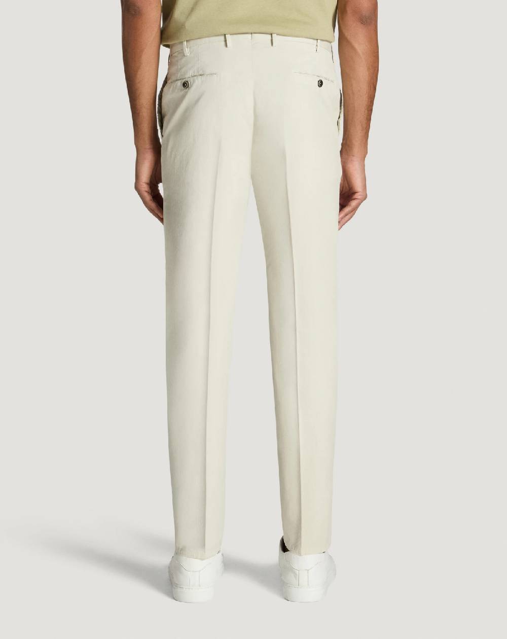 Pt Torino Pantaloni Slim in gabardina stretch Promozione temporanea