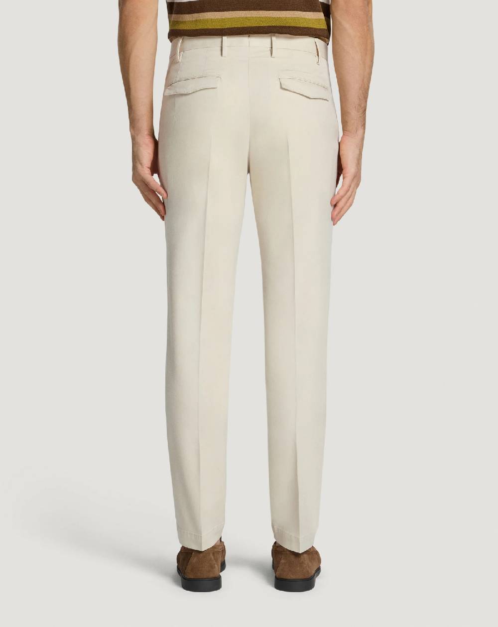 Pt Torino Pantaloni Master in cotone stretch délavé Fino al 60% di sconto