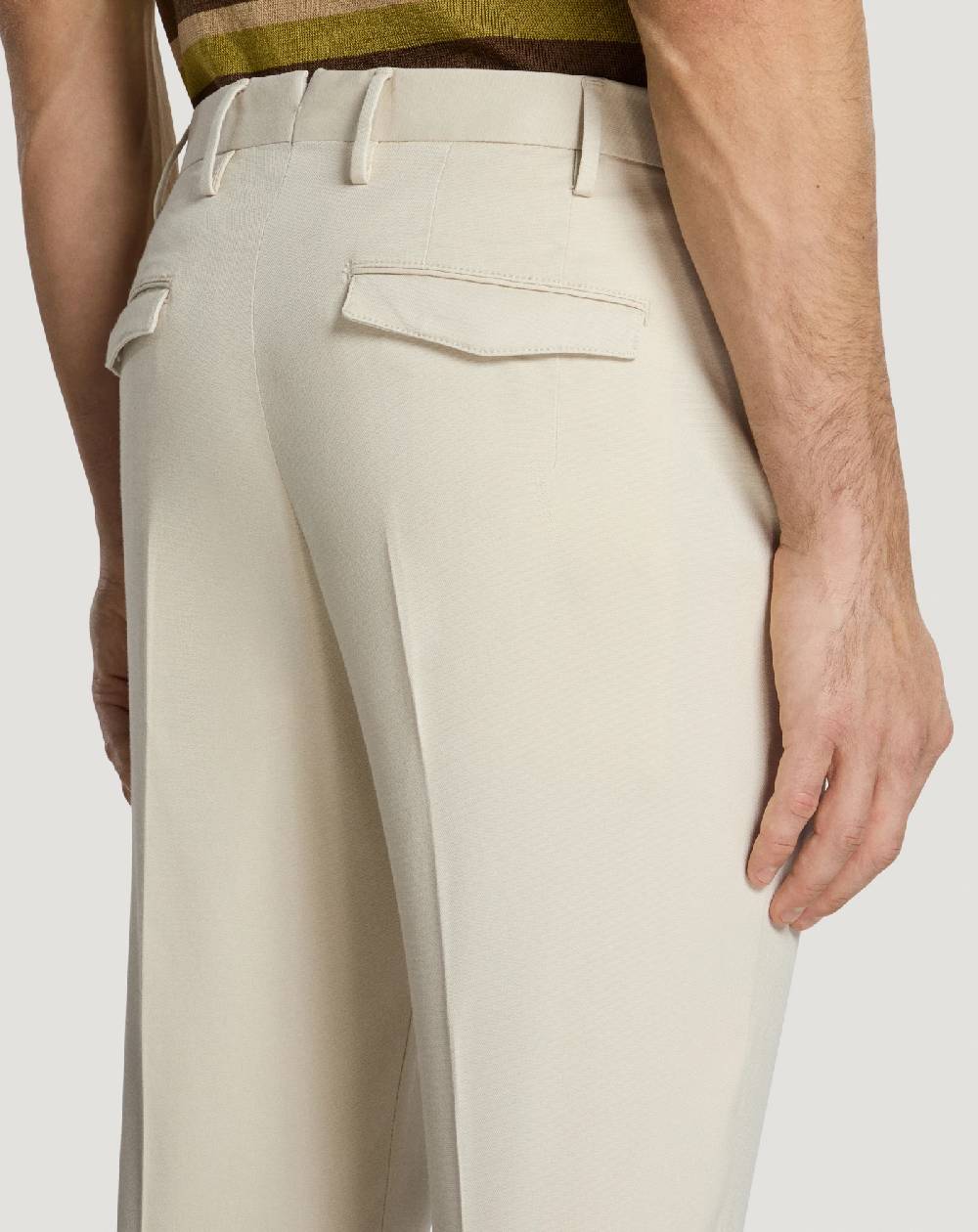 Pt Torino Pantaloni Master in cotone stretch délavé Fino al 60% di sconto