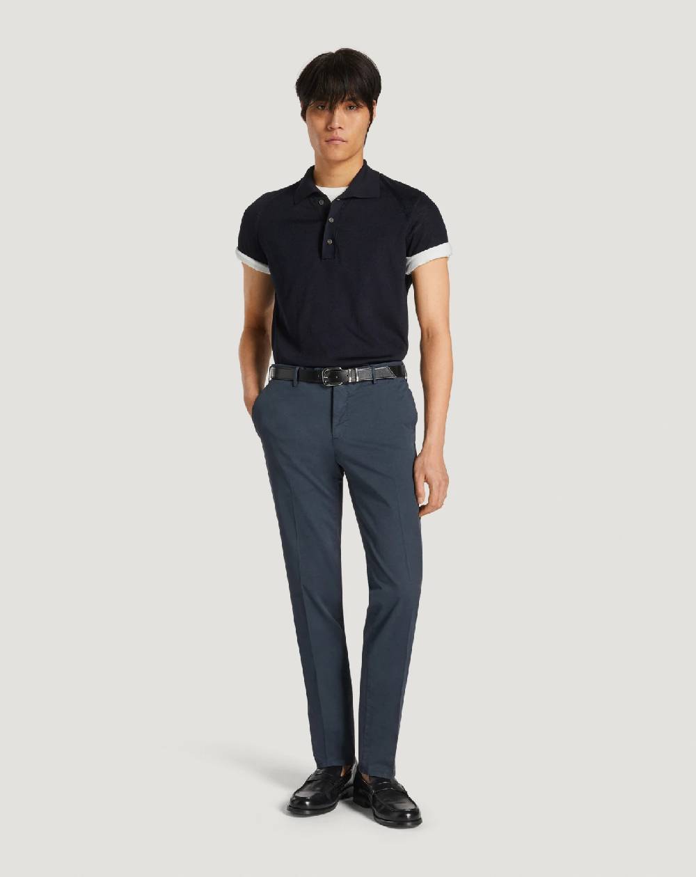 Pt Torino Pantaloni Slim in gabardina stretch Fino al 65% di sconto