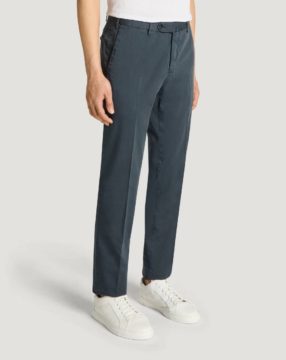 Pt Torino Pantaloni Slim in silkochino Offerta speciale della fabbrica