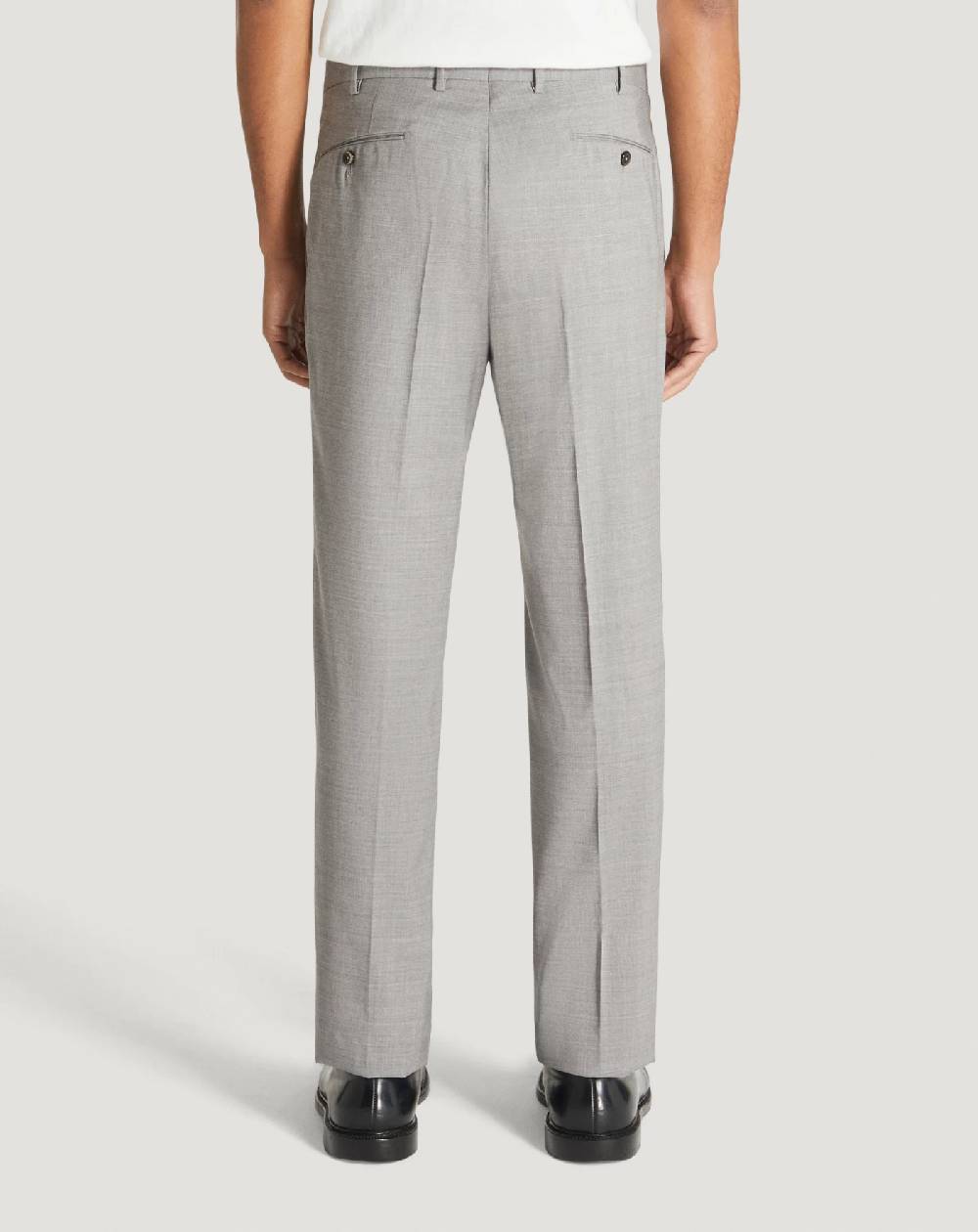 Pt Torino Pantaloni Slim in lana four season Super sconto