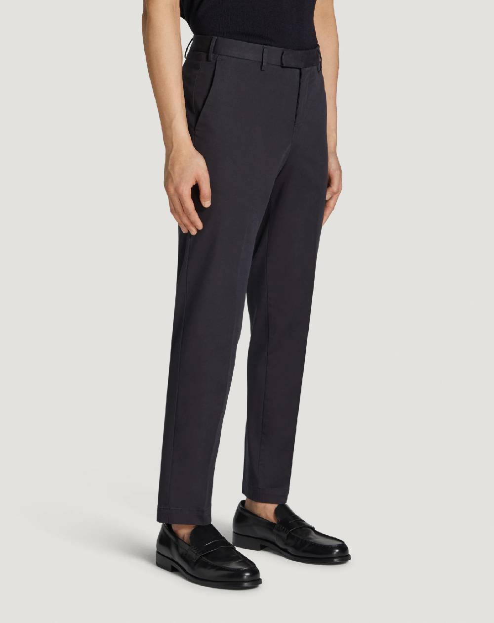 Pt Torino Pantaloni Master in cotone stretch délavé Enormi sconti