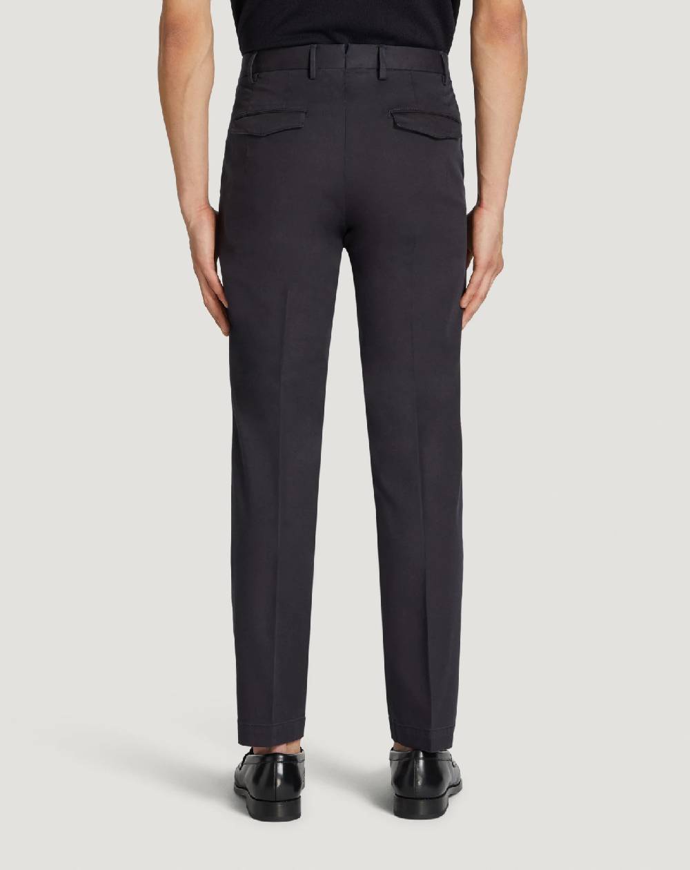 Pt Torino Pantaloni Master in cotone stretch délavé Enormi sconti