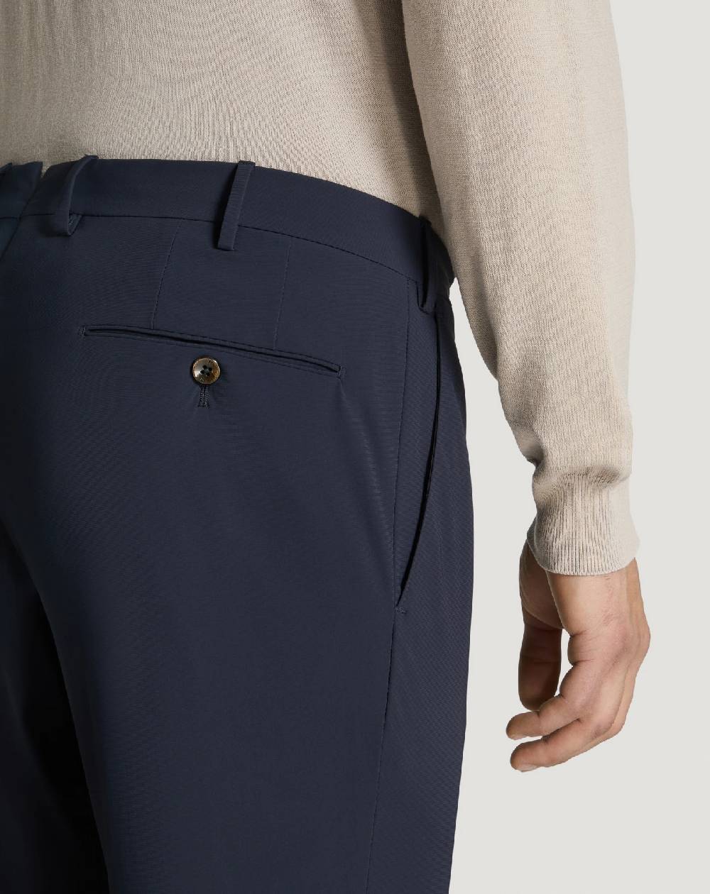 Pt Torino Pantaloni Slim in tessuto organico stretch Officina