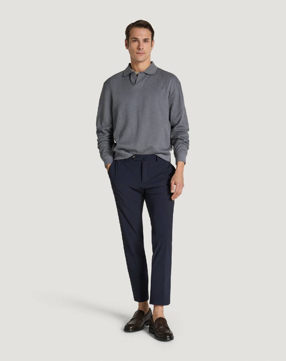 Pt Torino Pantaloni Slim in tessuto organico stretch Officina