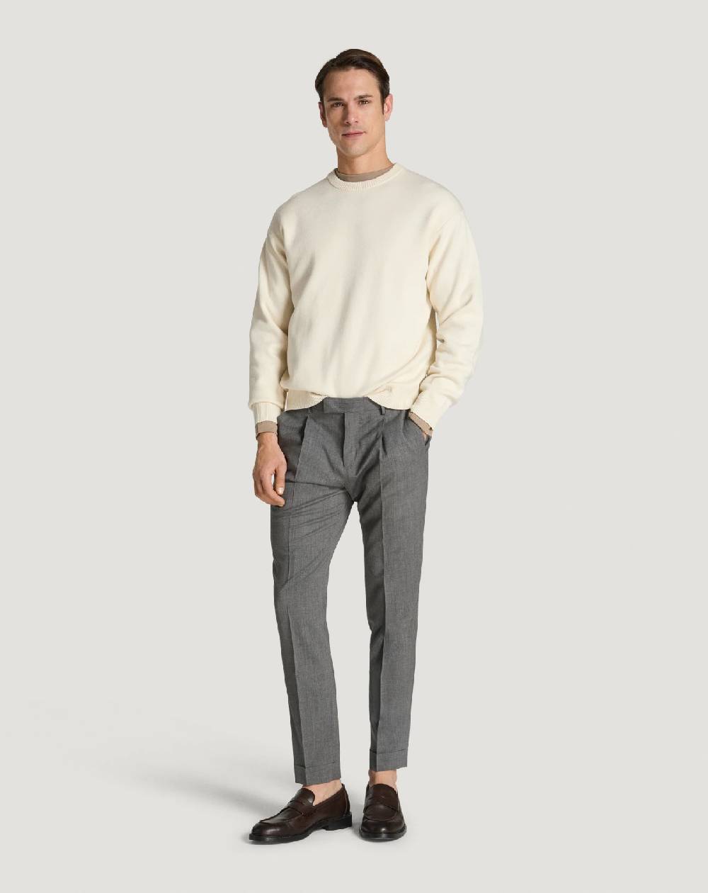 Pt Torino Pantaloni Master in lana four season Esporta salva