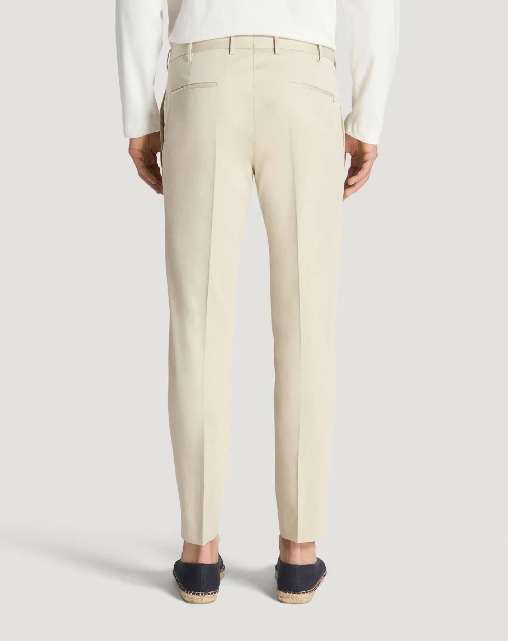 Pt Torino Pantaloni Dieci in twill In vendita