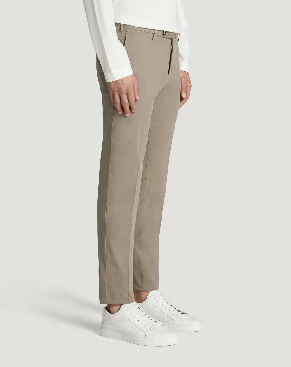 Pt Torino Pantaloni Slim in gabardina stretch Sconti questo mese