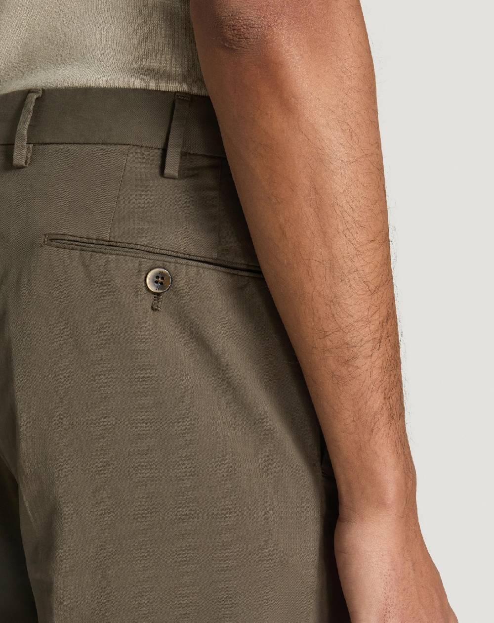 Pt Torino Pantaloni Slim in gabardina stretch Italy