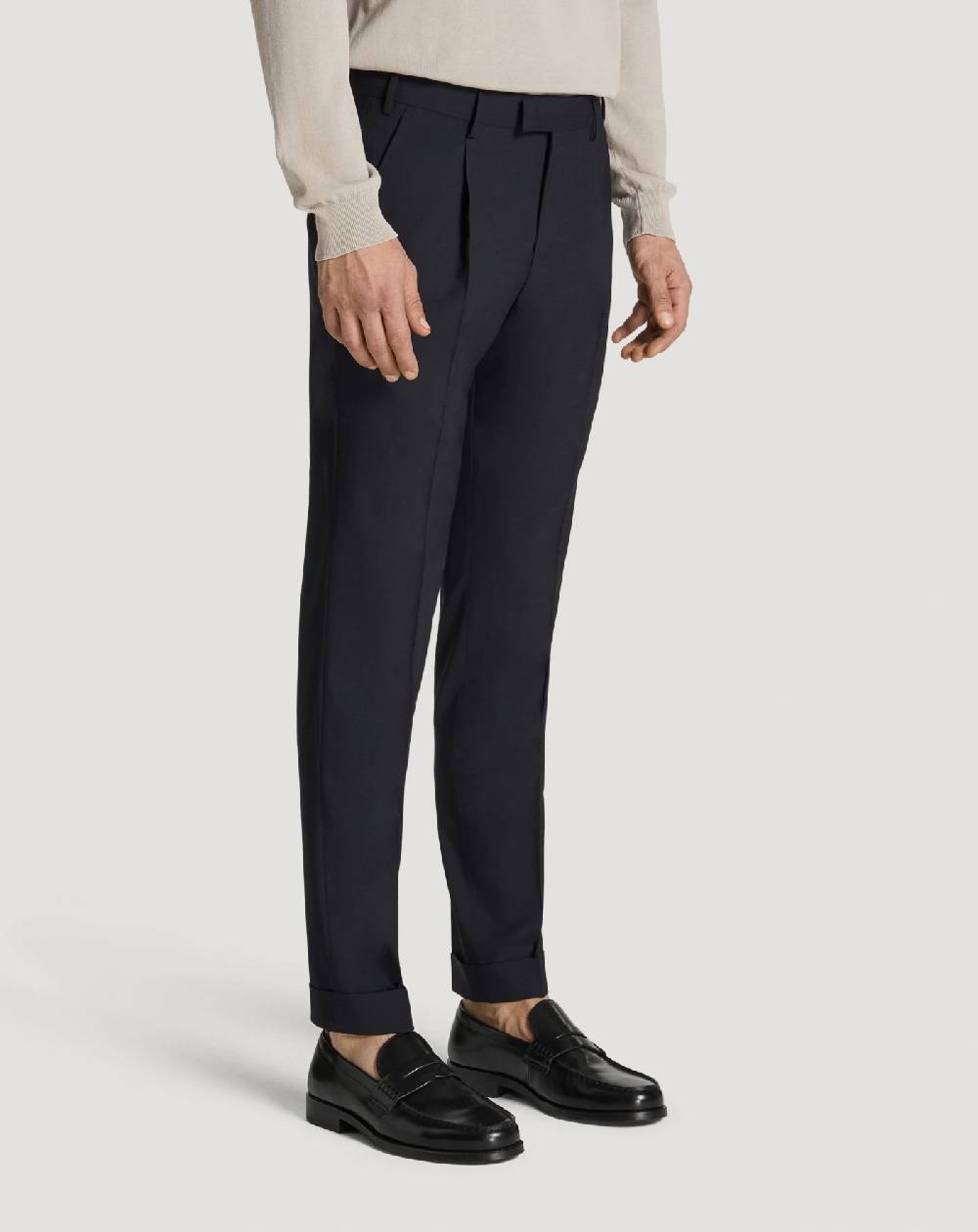 Pt Torino Pantaloni Master in lana four season Italia