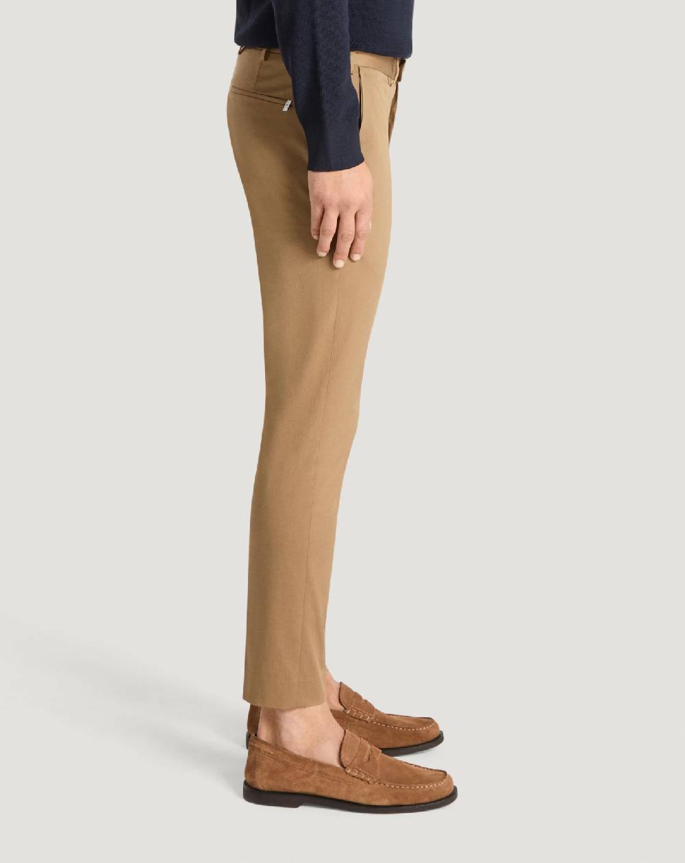 Pt Torino Pantaloni Dieci in twill Consegna Veloce
