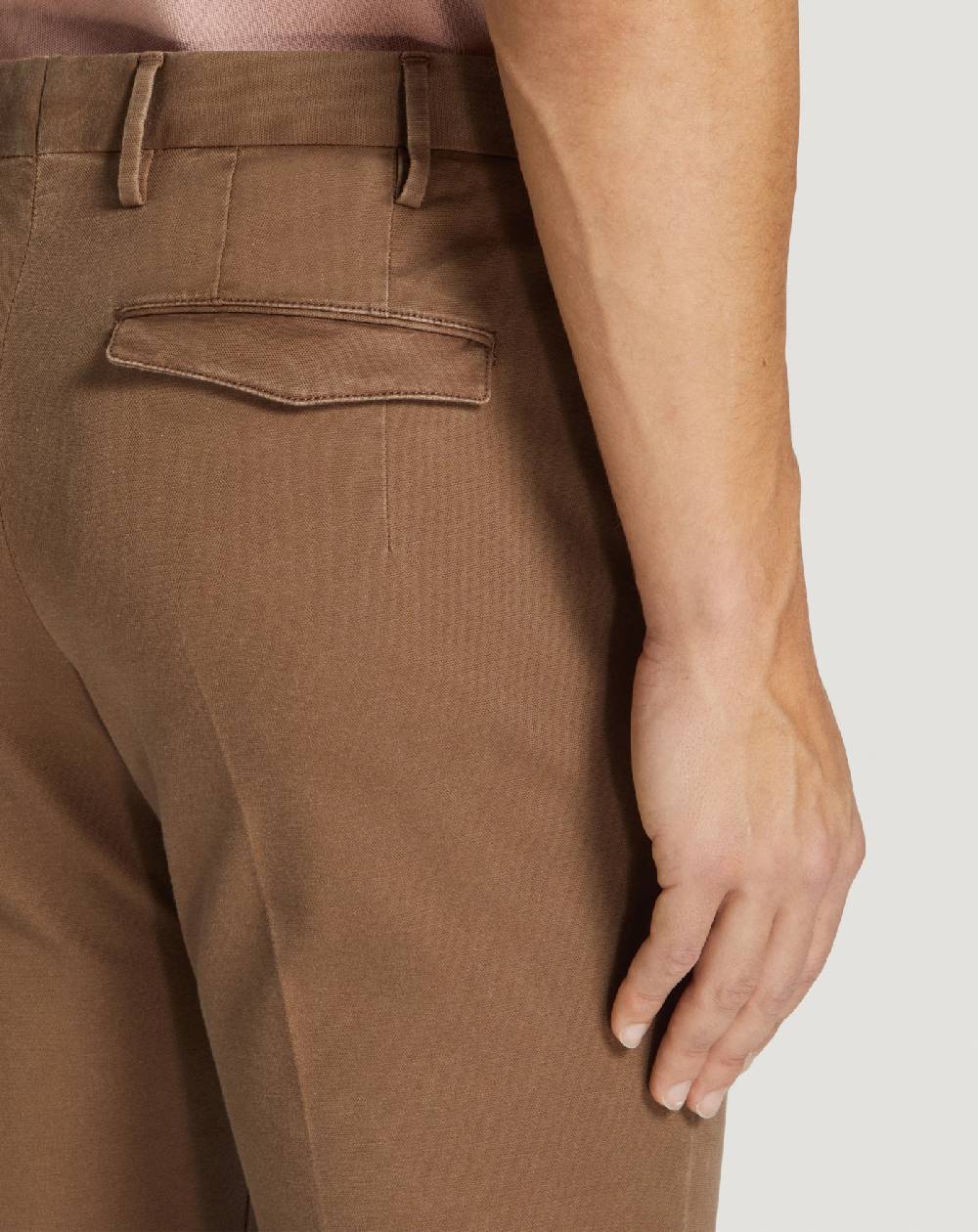 Pt Torino Pantaloni Master in cotone stretch délavé Fino Al -60%