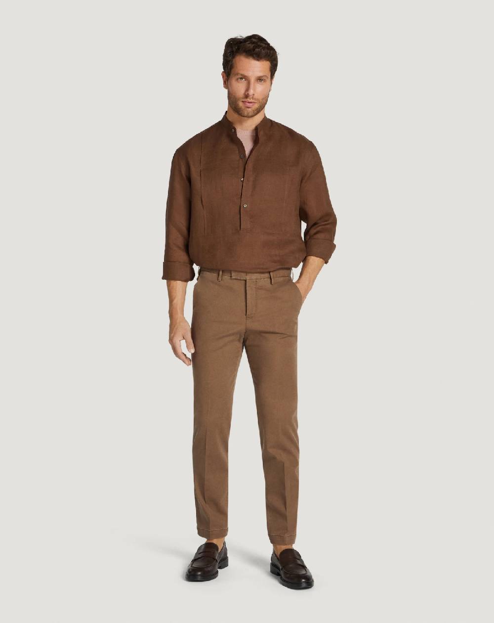 Pt Torino Pantaloni Master in cotone stretch délavé Fino Al -60%