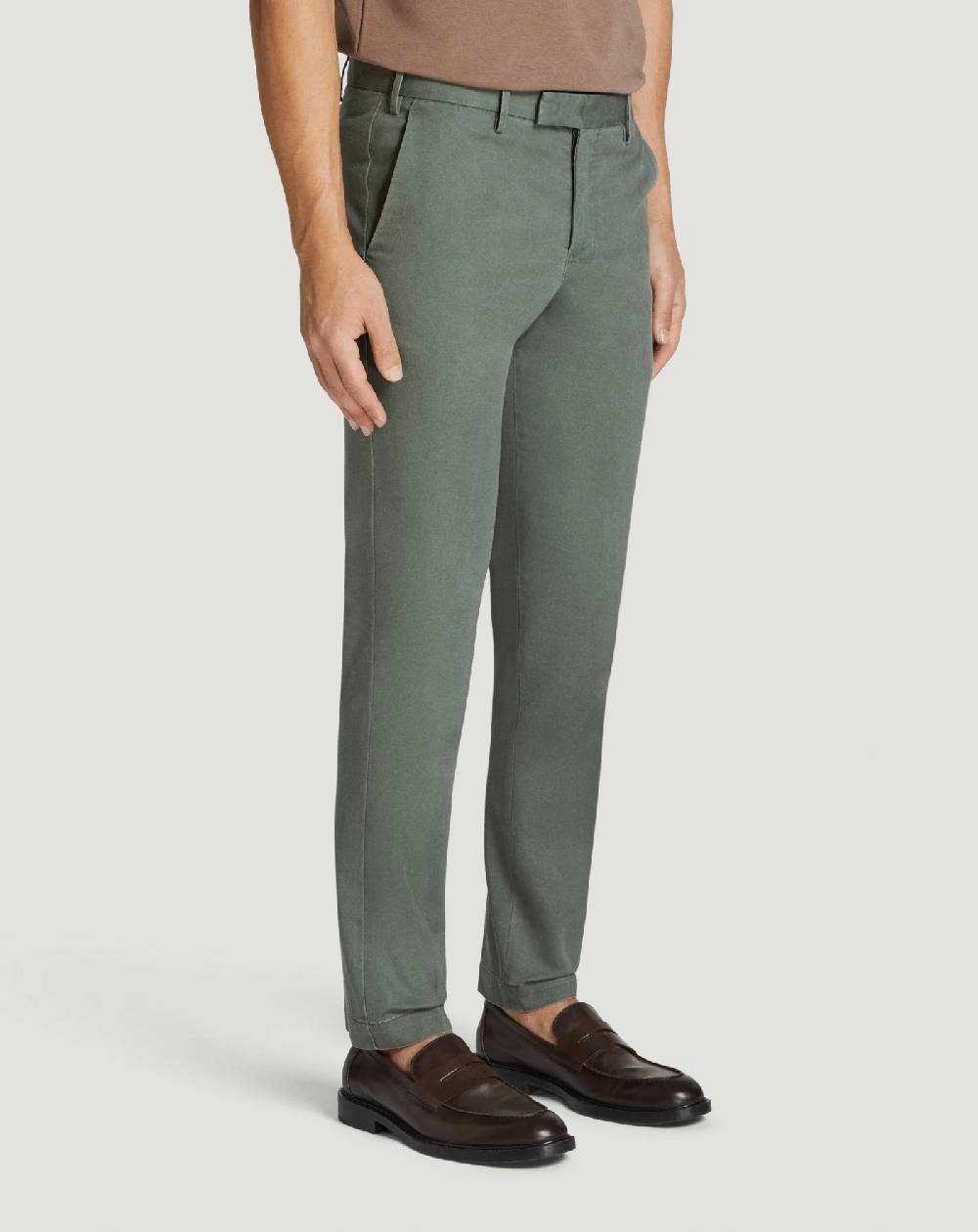 Pt Torino Pantaloni Master in cotone stretch délavé Prezzo Ridotto