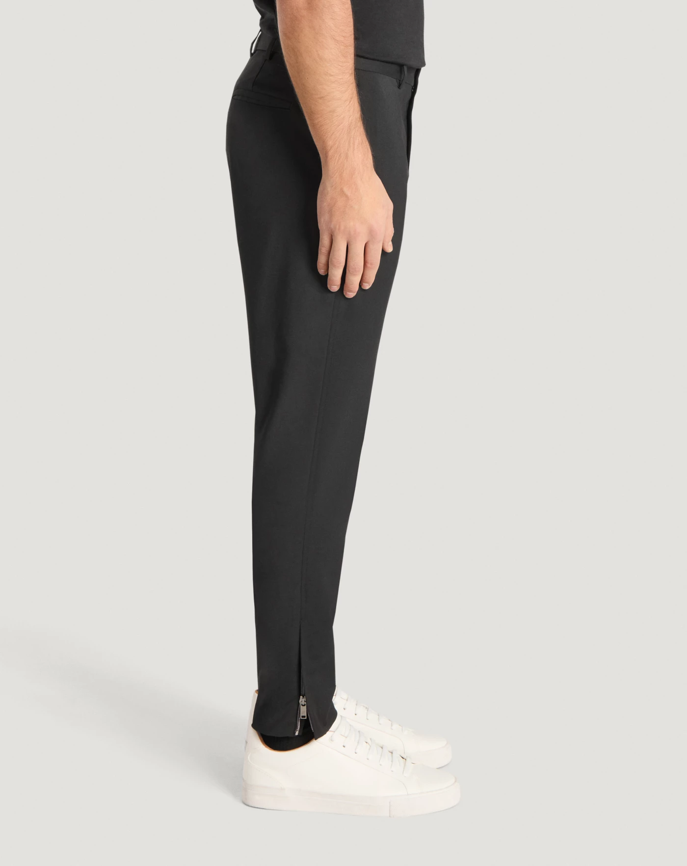 Pt Torino Pantaloni Epsilon Zip in lana active Sottocosto