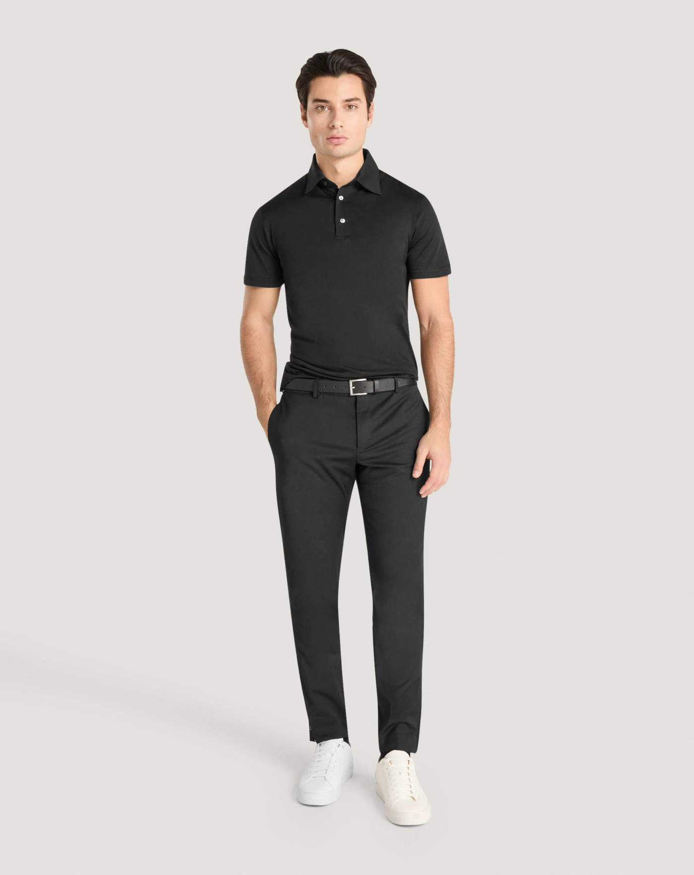 Pt Torino Pantaloni Epsilon Zip in lana active Sottocosto