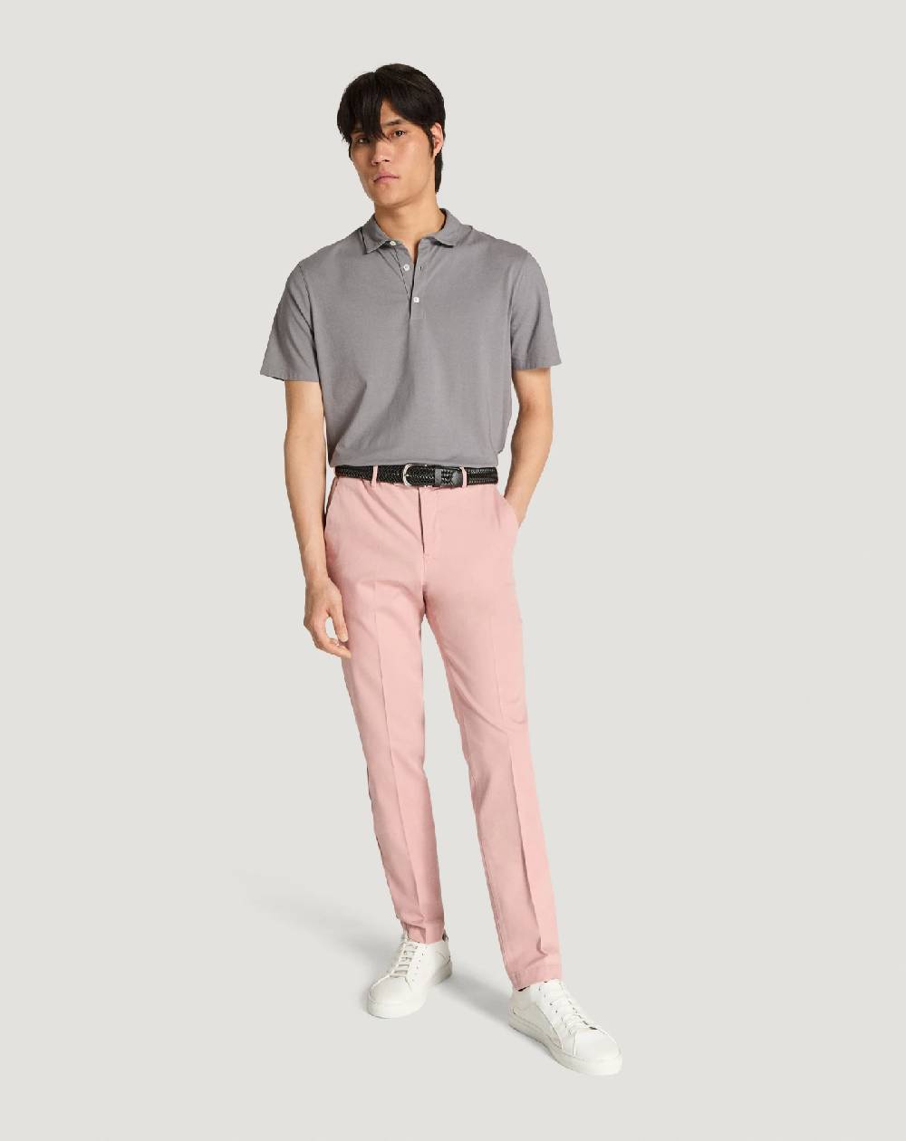 Pt Torino Pantaloni Master in cotone stretch délavé Online