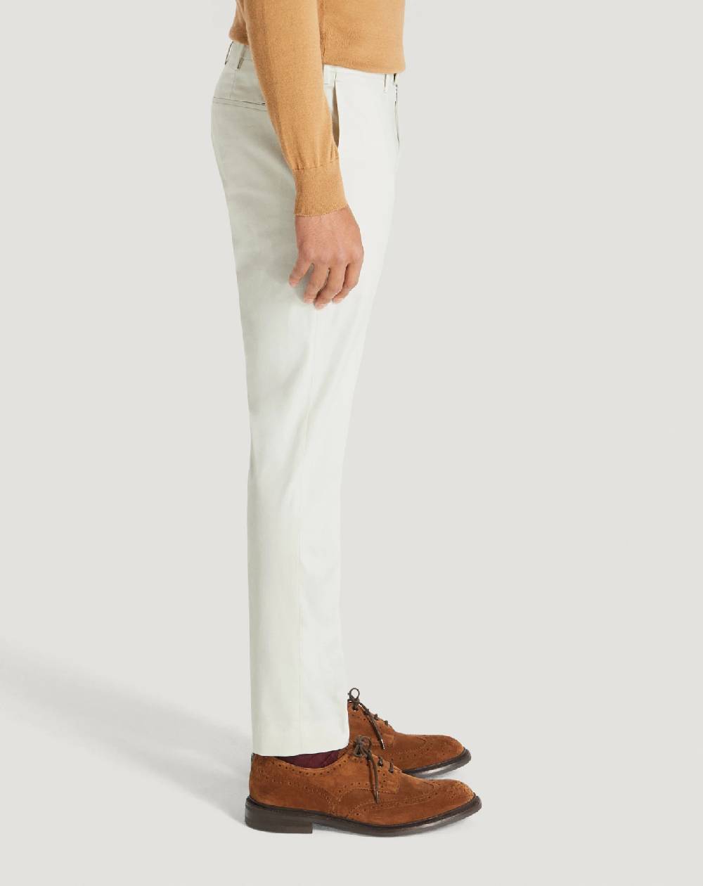 Pt Torino Pantaloni Dieci in gabardina stretch In Saldo
