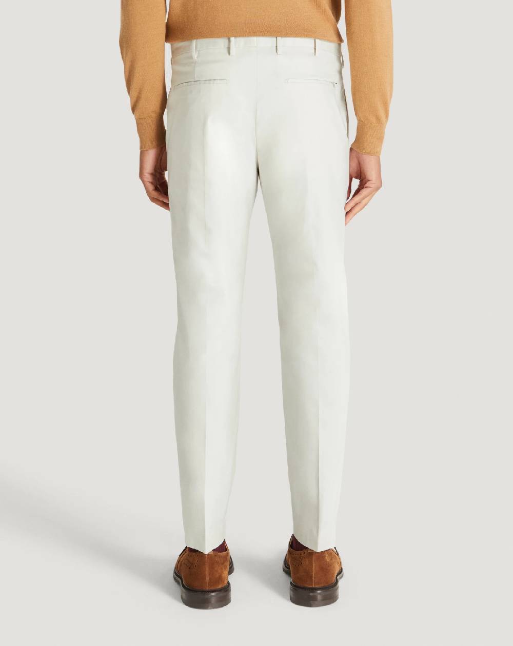 Pt Torino Pantaloni Dieci in gabardina stretch In Saldo