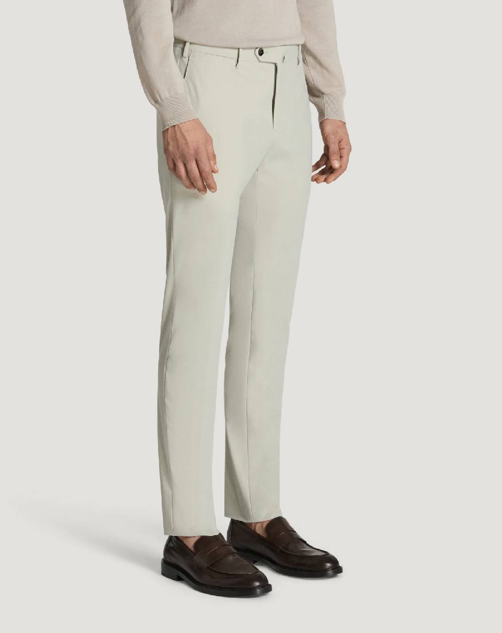 Pt Torino Pantaloni Slim in tessuto organico stretch Offerta Anniversario