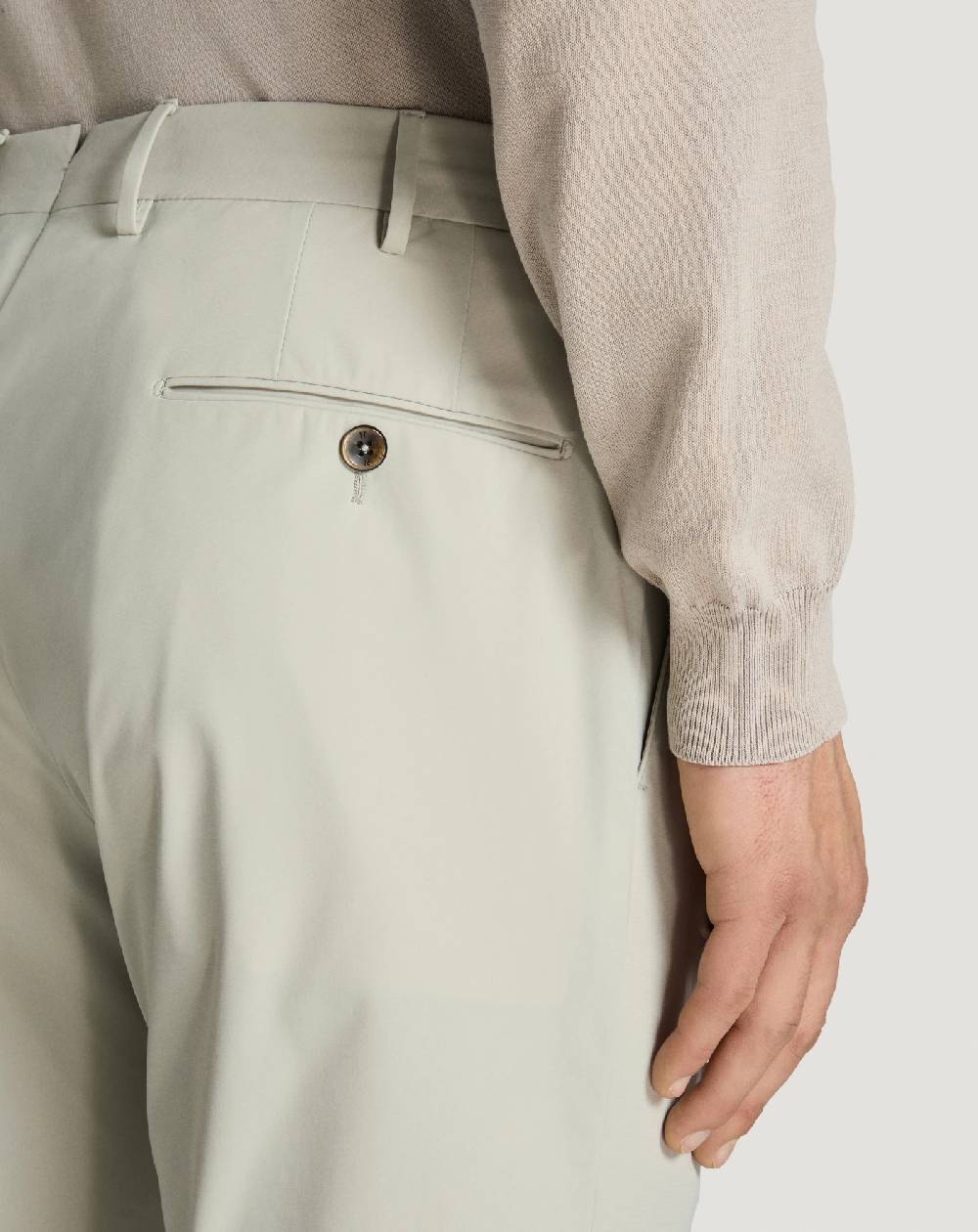 Pt Torino Pantaloni Slim in tessuto organico stretch Offerta Anniversario