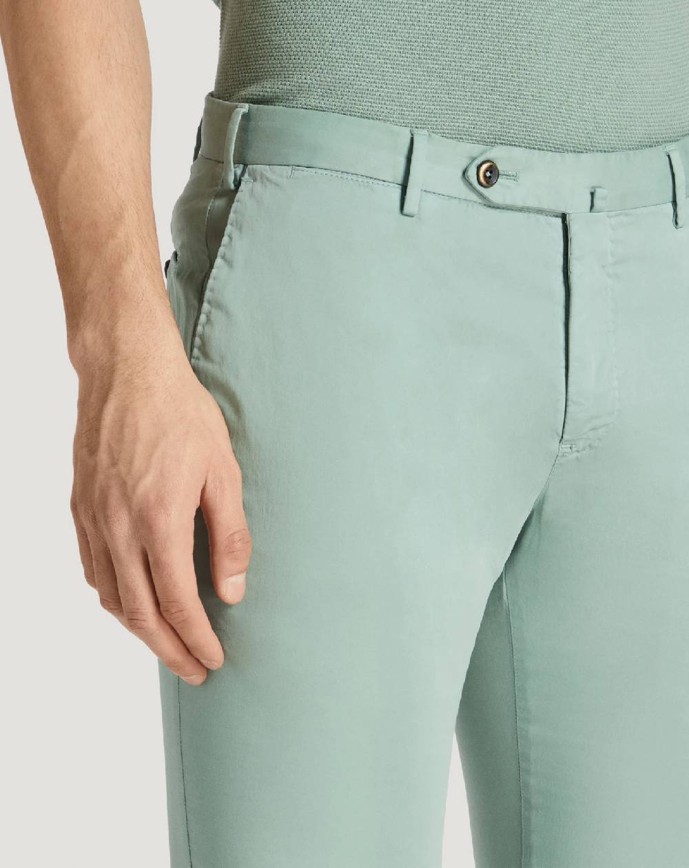 Pt Torino Pantaloni Slim in silkochino Rilascio limitato