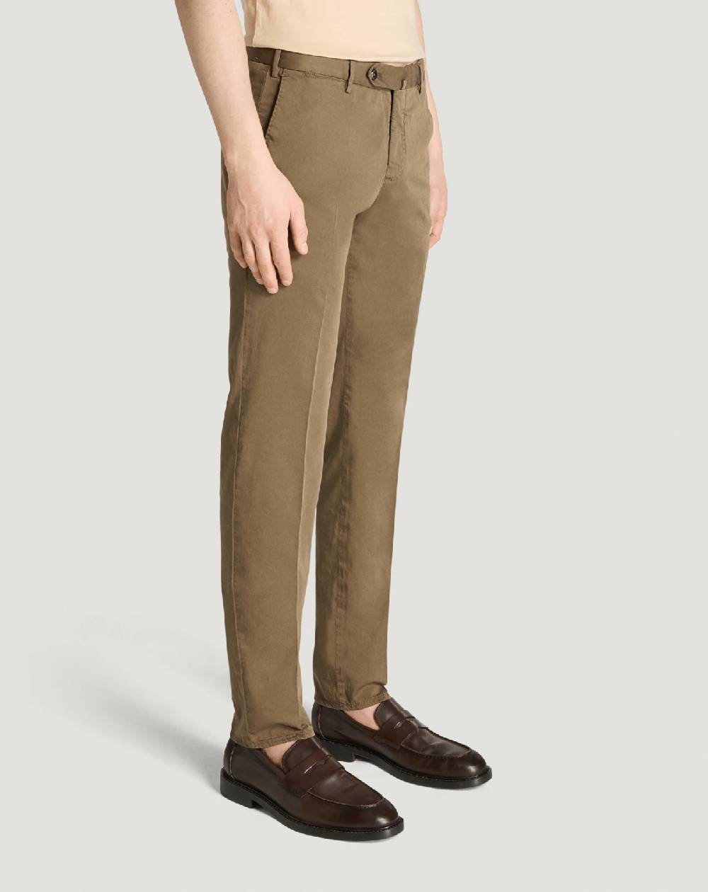 Pt Torino Pantaloni Slim in silkochino Latest stili