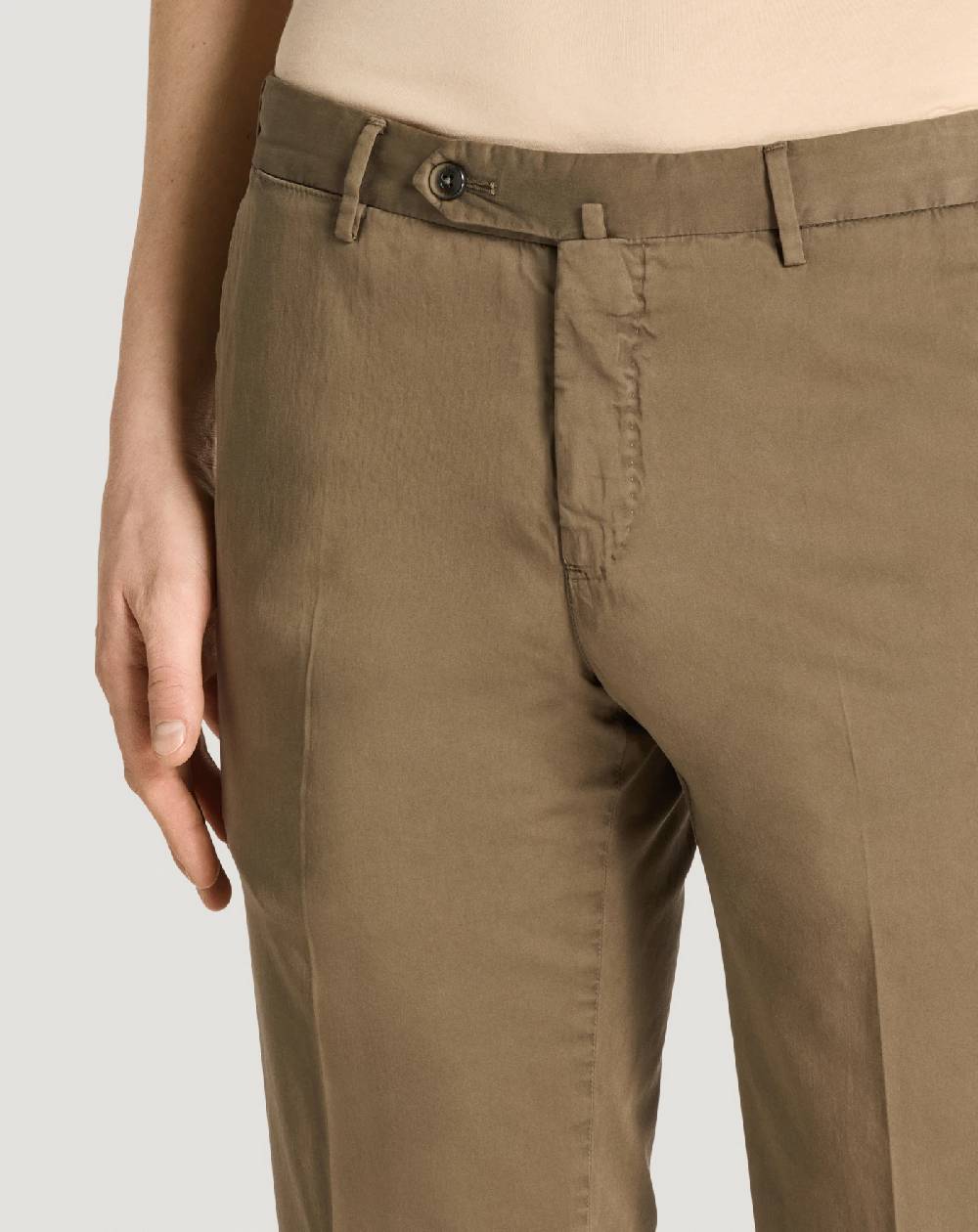 Pt Torino Pantaloni Slim in silkochino Latest stili