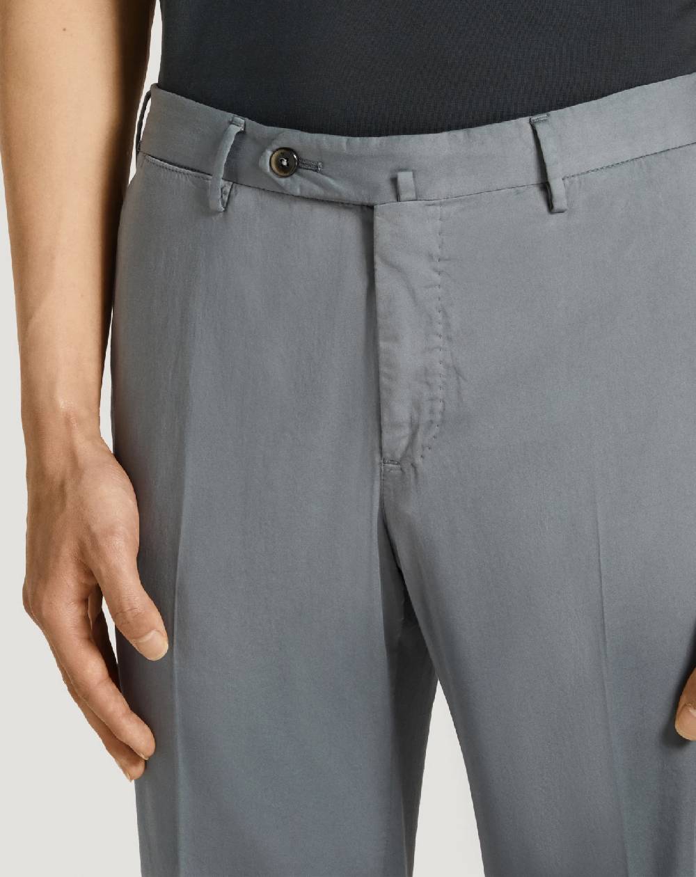 Pt Torino Pantaloni Slim in silkochino Ultimo giorno