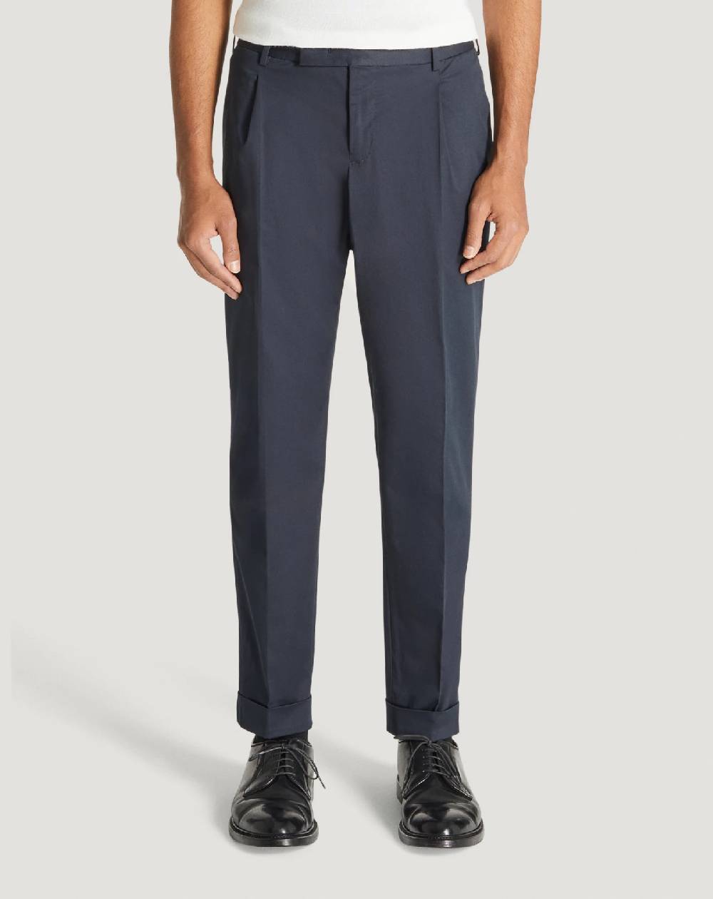 Pt Torino Pantaloni Rebel in gabardina stretch Duty-free