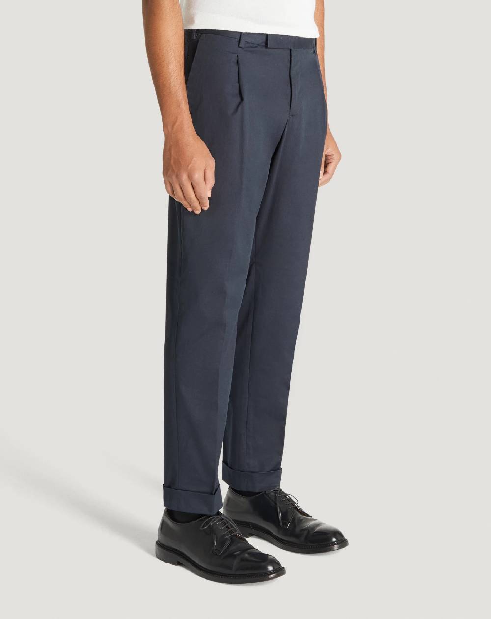 Pt Torino Pantaloni Rebel in gabardina stretch Duty-free