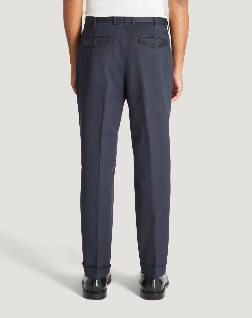 Pt Torino Pantaloni Rebel in gabardina stretch Duty-free