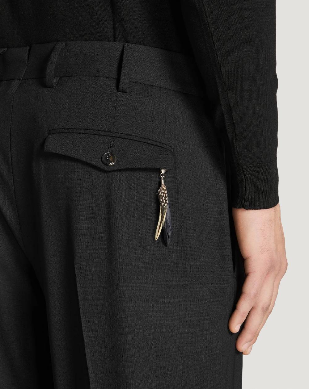 Pt Torino Pantaloni Rebel in lana tropical 50% di sconto per tempo limitato