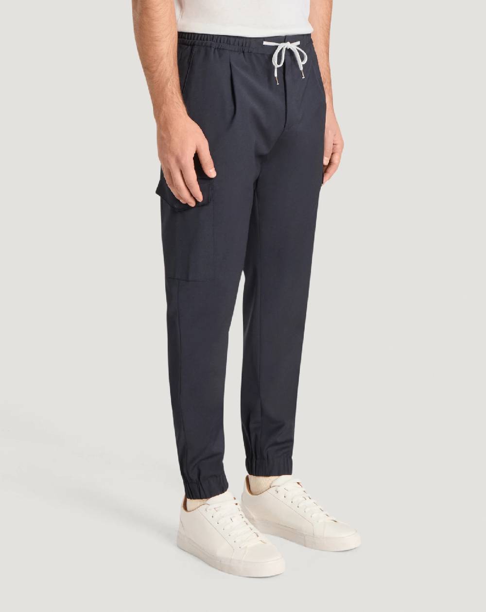 Pt Torino Pantaloni Soft in techno lana Italy