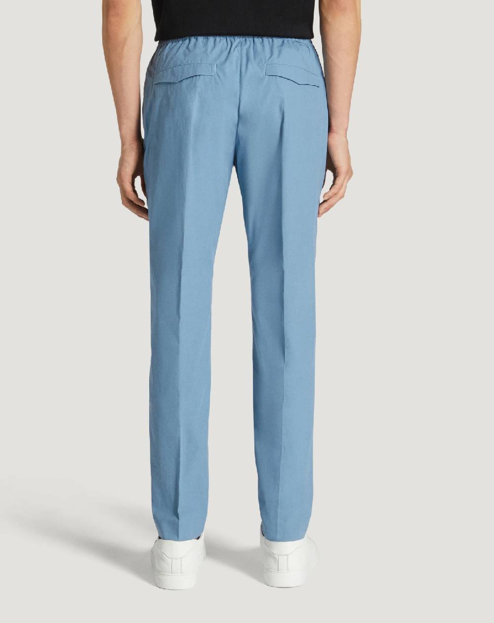 Pt Torino Pantaloni Omega in popeline stretch Pezzi Unici