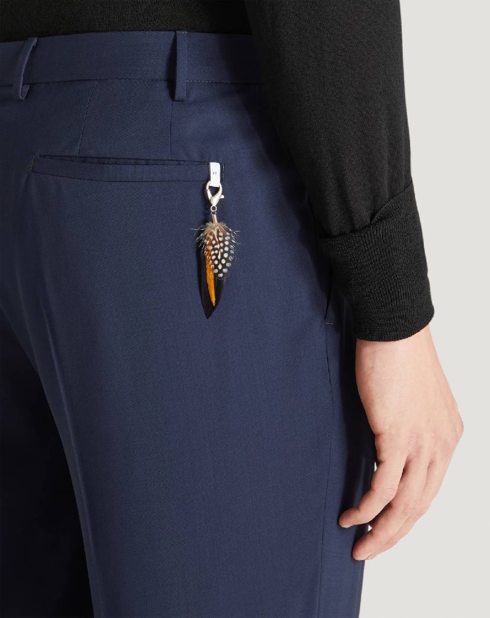 Pt Torino Pantaloni Diciannove in lana Qualità Garantita