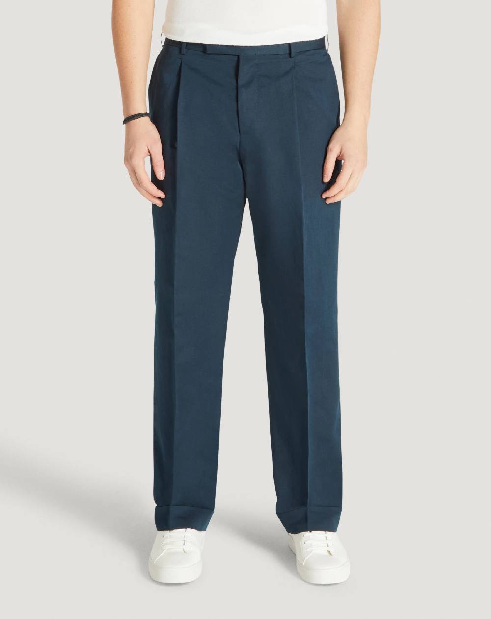 Pt Torino Pantaloni Quindici in cotone e lino Shopping Online