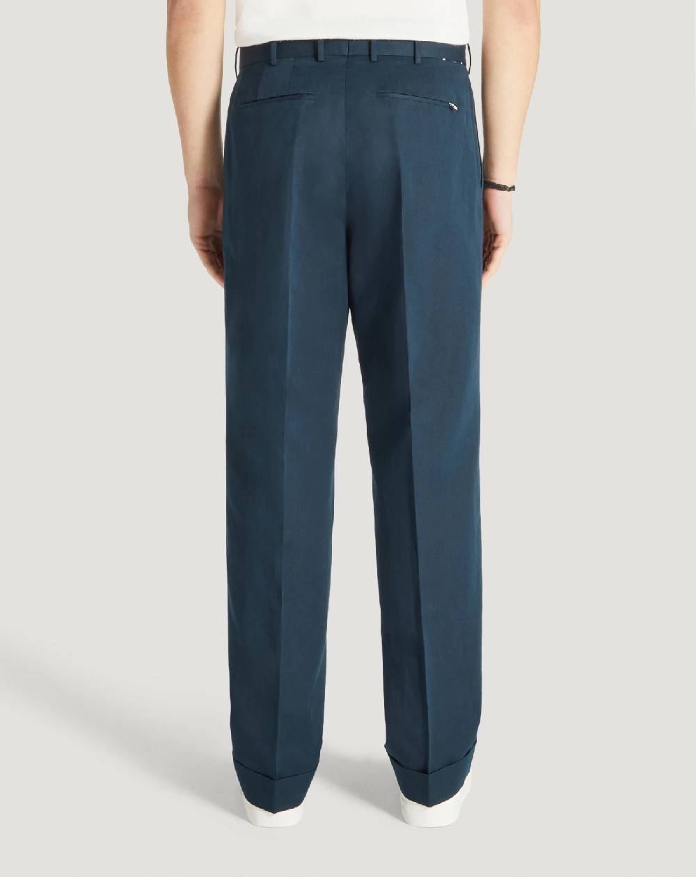 Pt Torino Pantaloni Quindici in cotone e lino Shopping Online