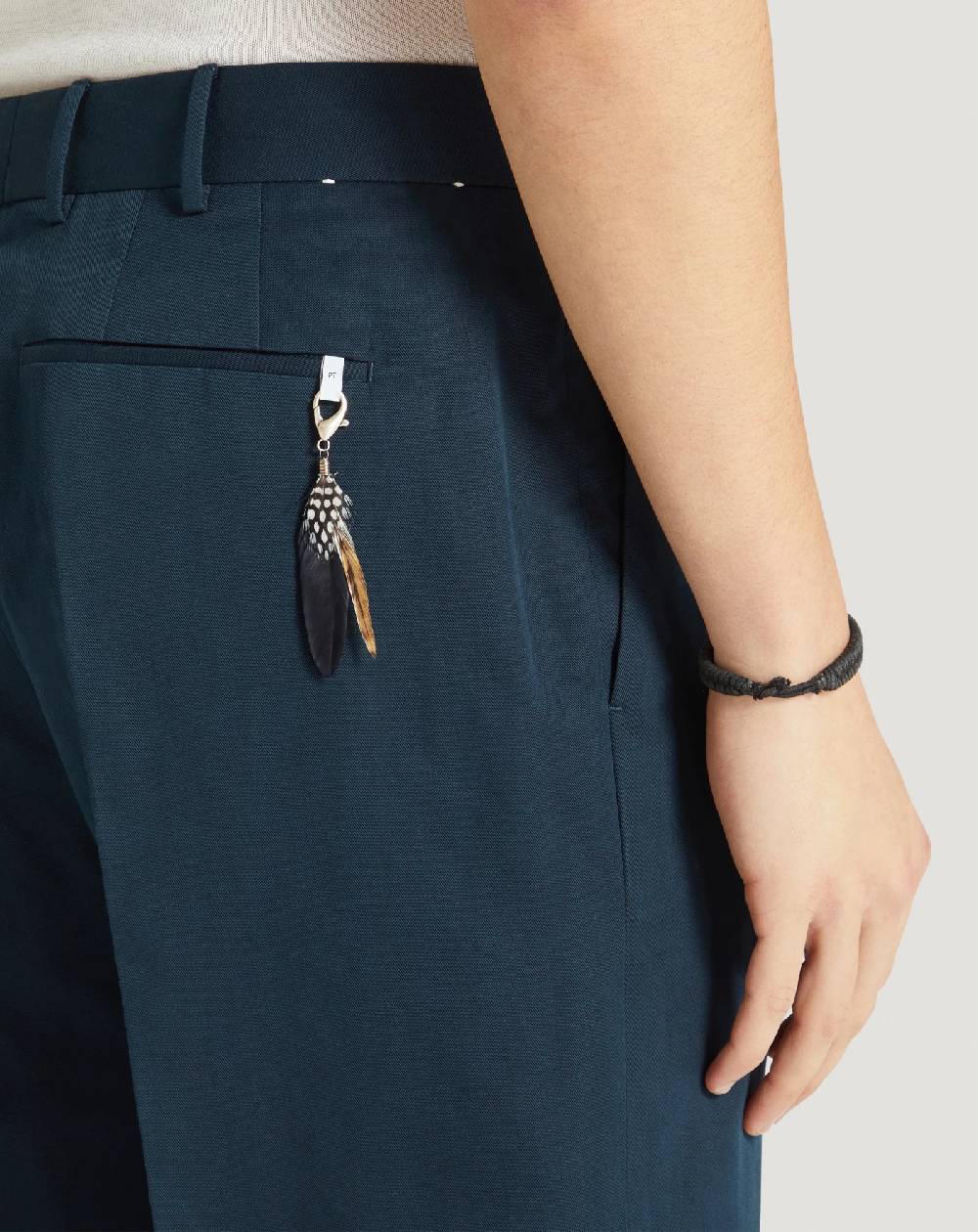 Pt Torino Pantaloni Quindici in cotone e lino Shopping Online