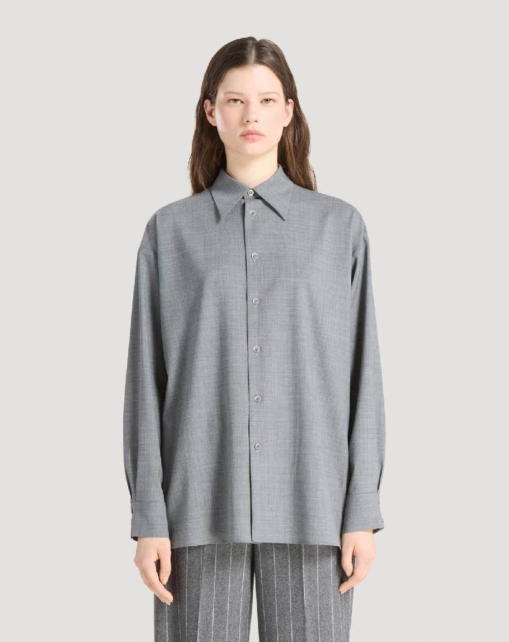 Pt Torino Camicia in lana Outlet