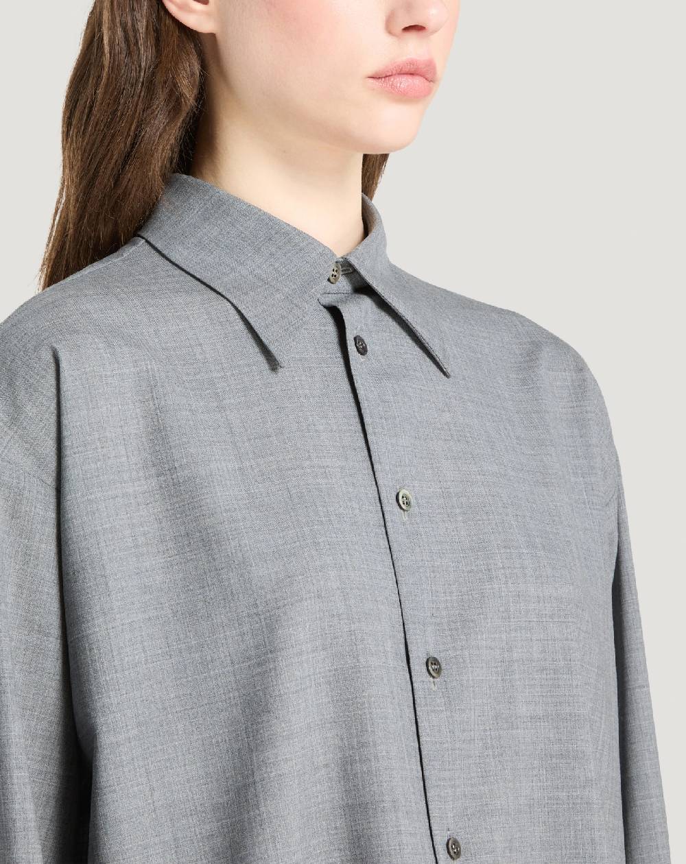 Pt Torino Camicia in lana Outlet