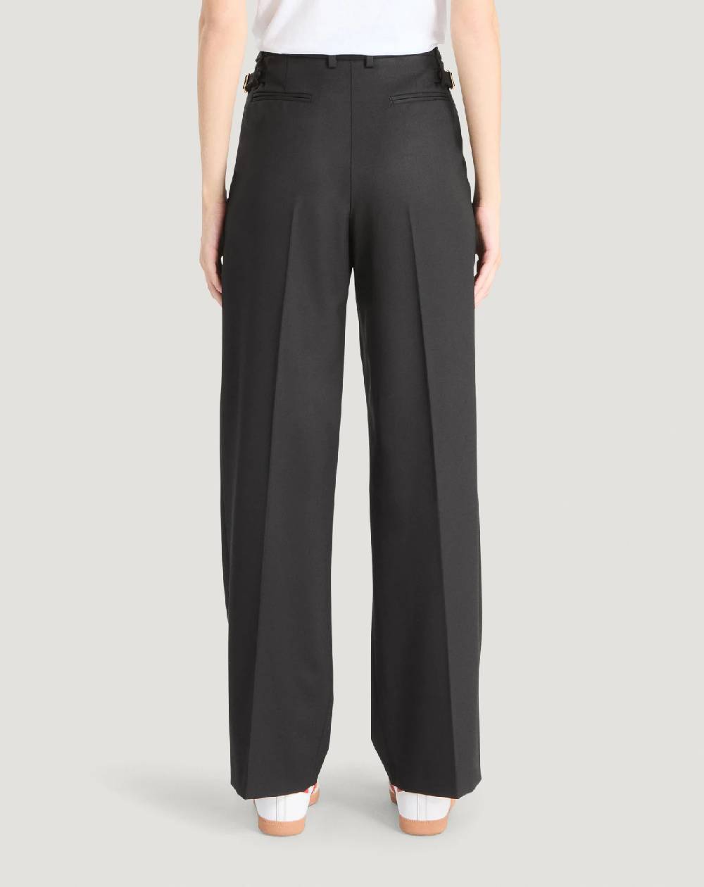 Pt Torino Pantaloni Isabel in lana stretch Vendita Economica