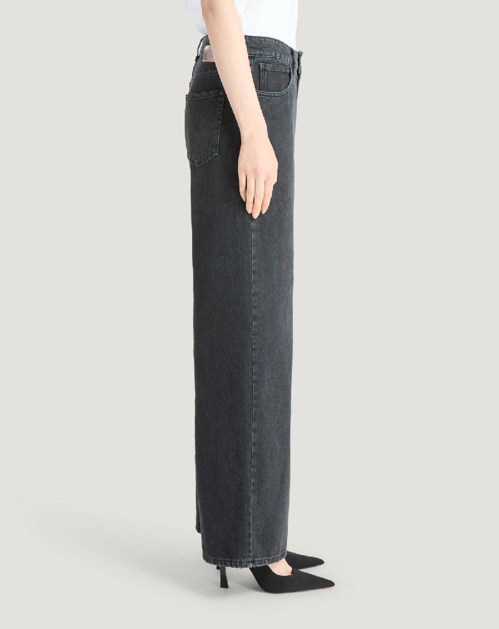 Pt Torino Jeans Miley in black denim Negozio